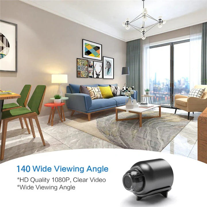 Compact Plug and Play WiFi Security Camera