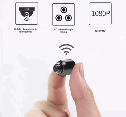 Compact Plug and Play WiFi Security Camera
