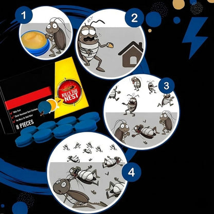 Effective Home Roach Trap with Hidden Bait