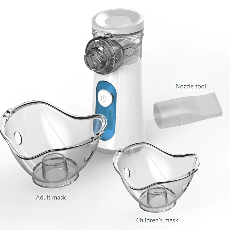 Compact Travel Nebulizer with 2 Mist Settings