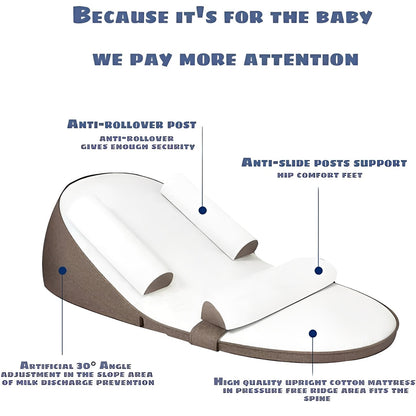 Baby Comfort Support Pillow with Removable Cover