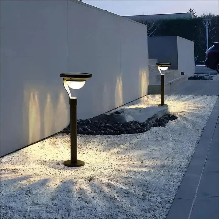 Solar Powered Garden Path Light