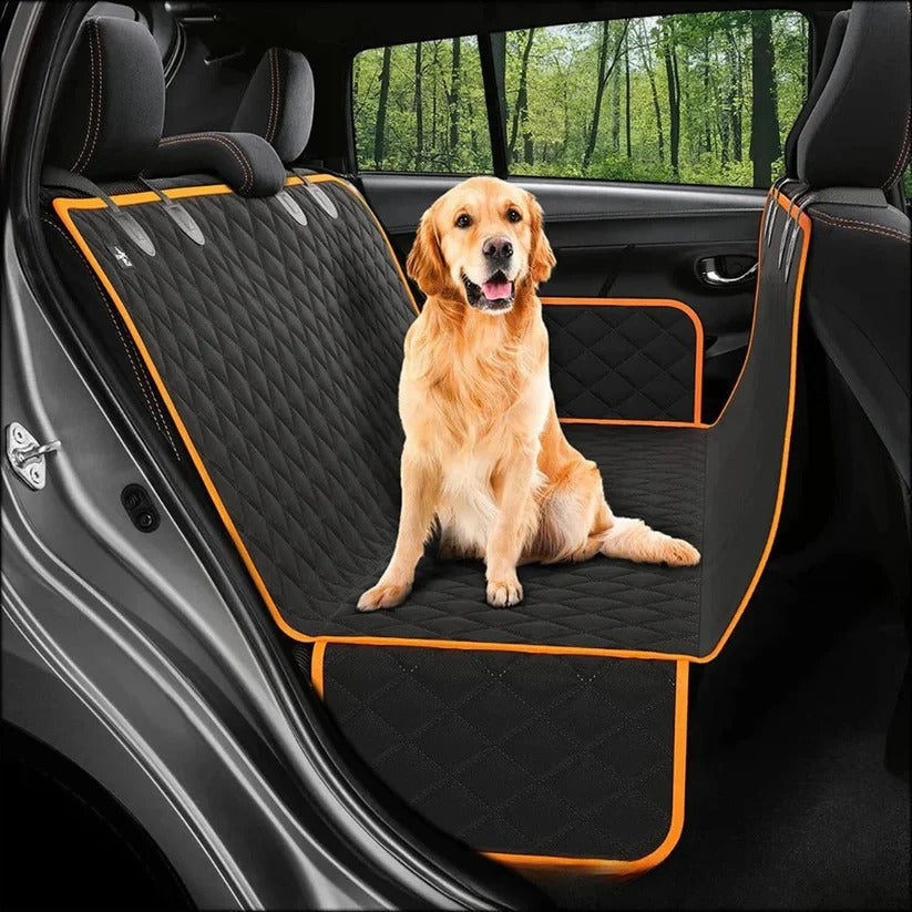 Pet Car Seat Extender with Grip Bottom and Sturdy Base