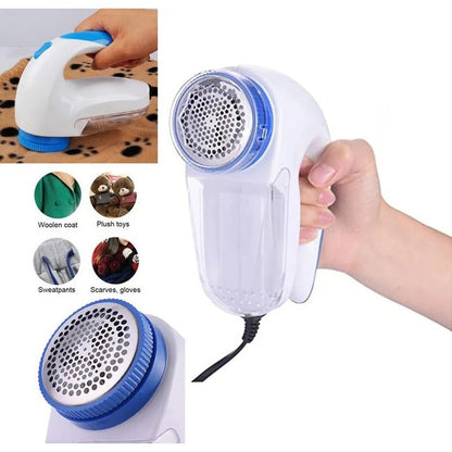 Electric Lint Remover with Mesh Filter and Rotary Blades