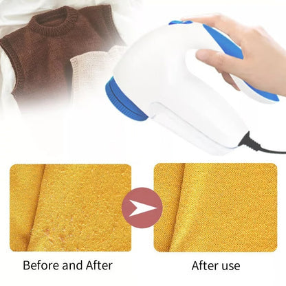 Electric Lint Remover with Mesh Filter and Rotary Blades
