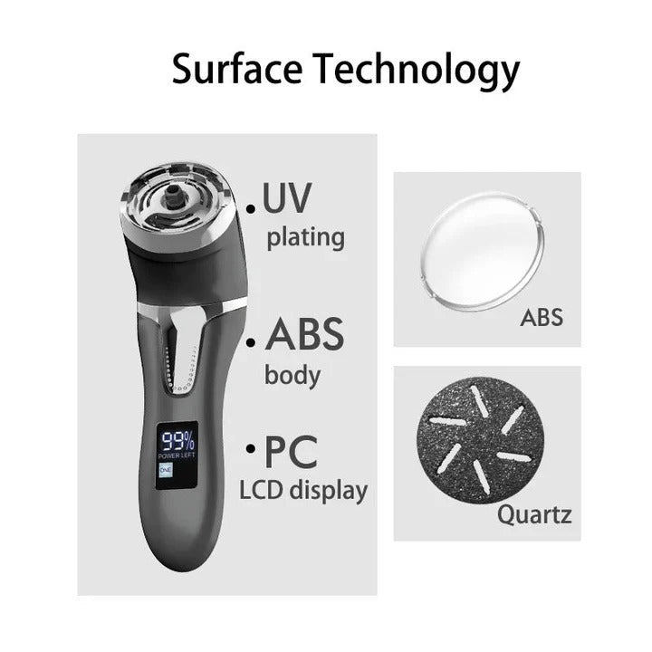 Easy to Use Electric Foot File with Adjustable Speed
