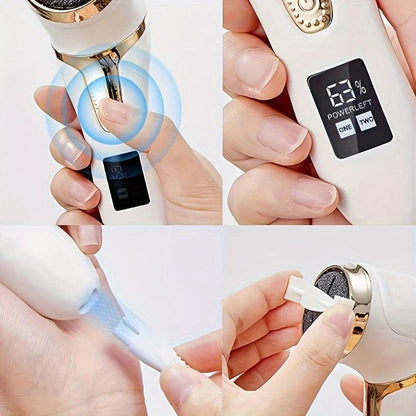 Easy to Use Electric Foot File with Adjustable Speed