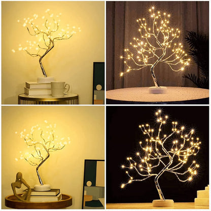 Cozy Wooden Table Lamp with Soft White LED Light