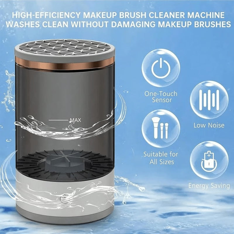 Easy Makeup Brush Cleaner with Advanced Cleaning Tool