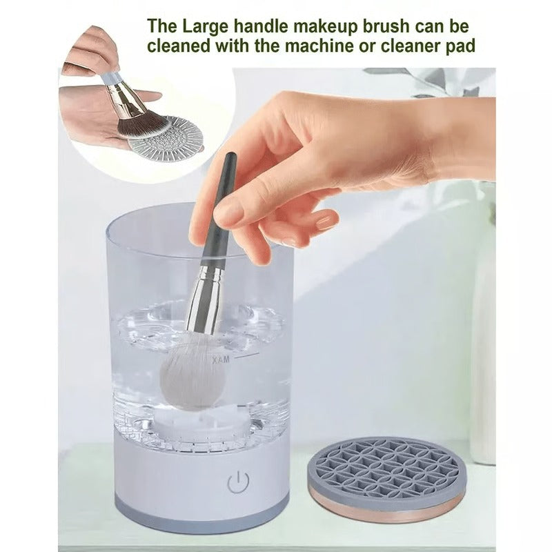 Easy Makeup Brush Cleaner with Advanced Cleaning Tool
