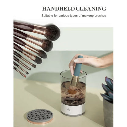 Easy Makeup Brush Cleaner with Advanced Cleaning Tool