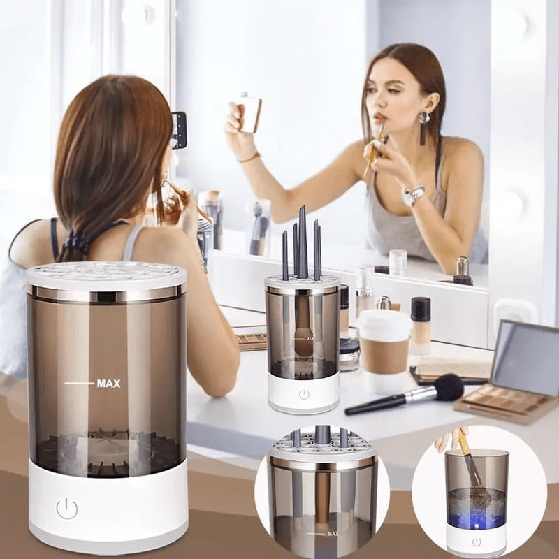 Easy Makeup Brush Cleaner with Advanced Cleaning Tool