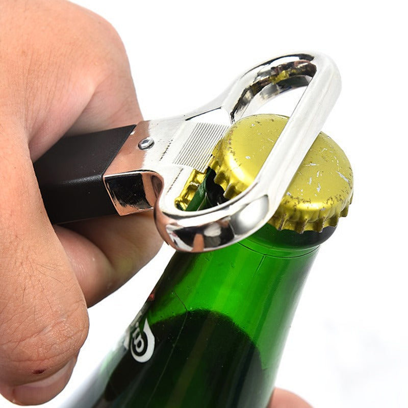 Easy Wine Bottle Opener with Durable Metal Design