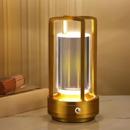 Compact Wireless LED Table Lamp - Ortekor