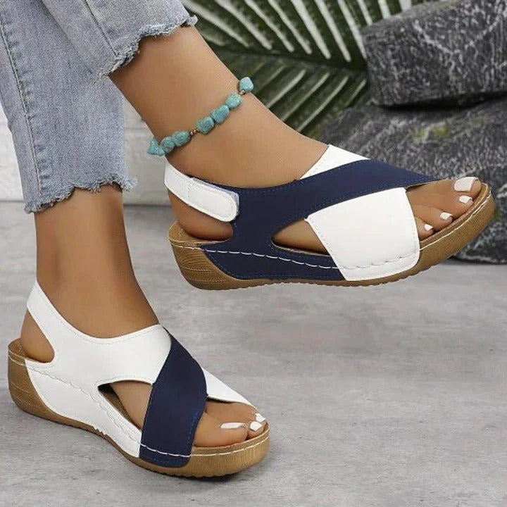 Comfortable Walking Slides with Arch Support and Grip Sole - Ortekor