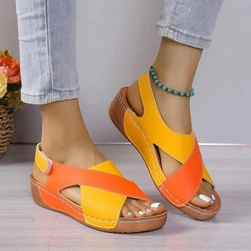 Comfortable Walking Slides with Arch Support and Grip Sole