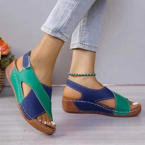 Comfortable Walking Slides with Arch Support and Grip Sole