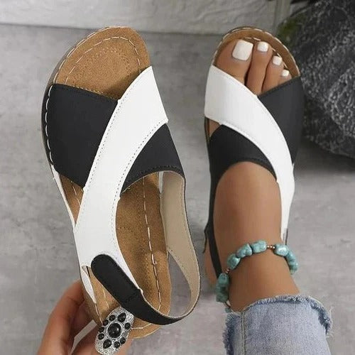 Comfortable Walking Slides with Arch Support and Grip Sole