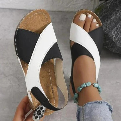 Comfortable Walking Slides with Arch Support and Grip Sole