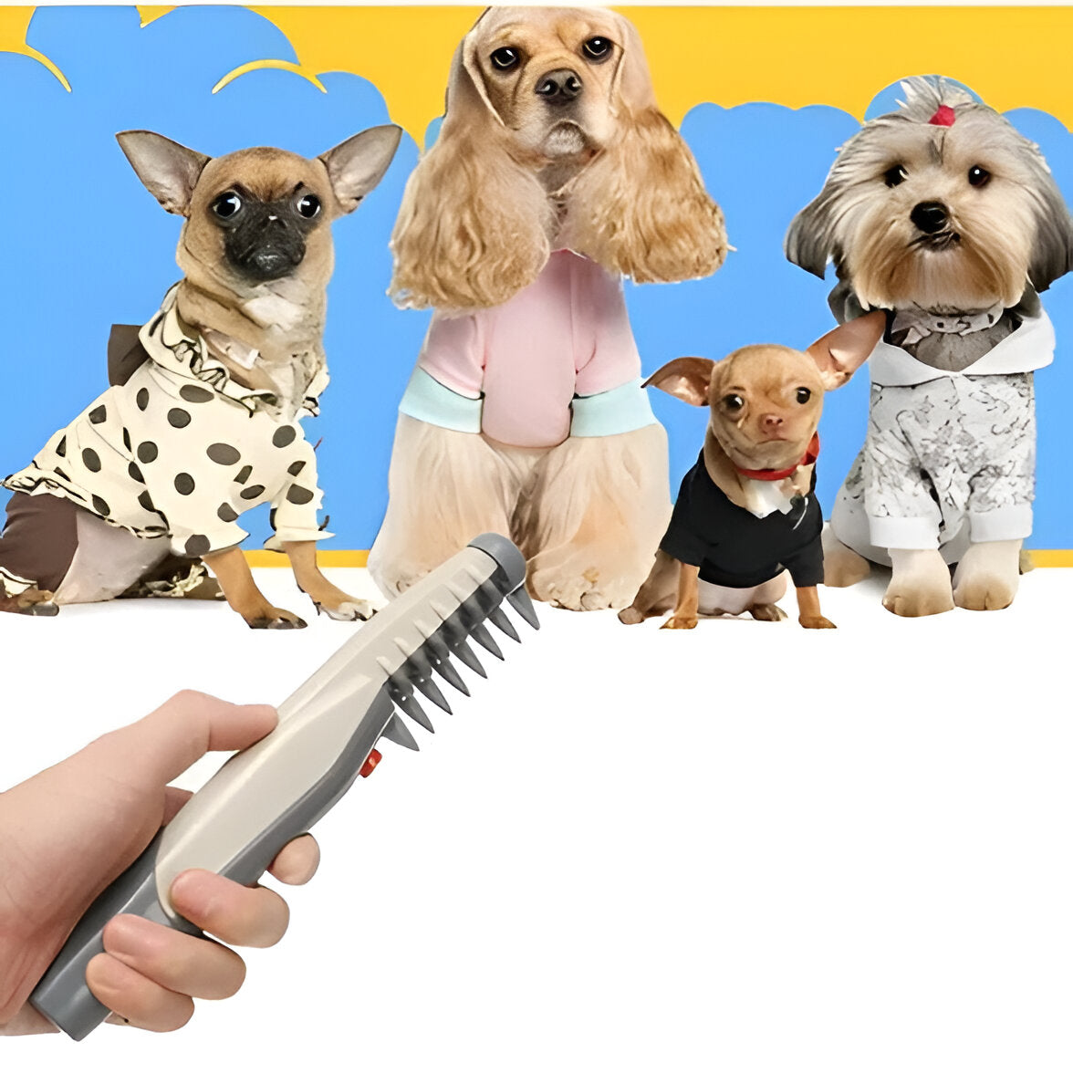 Easy Pet Detangling Hair Brush Tool - Ortekor