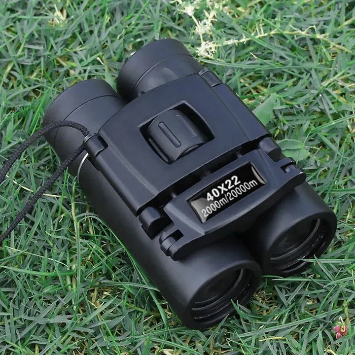 Portable 40×22 Binoculars with Easy Focus - Ortekor