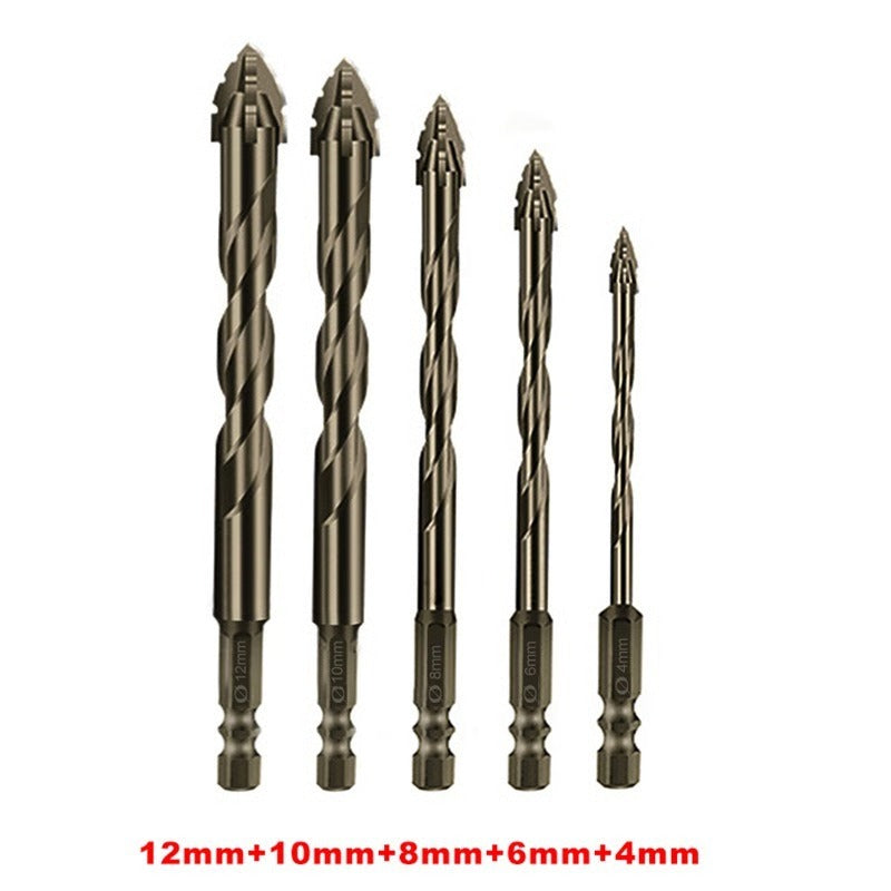 High Performance 4 Edge Drill Bit for Tough Materials