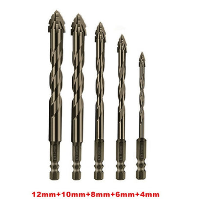 High Performance 4 Edge Drill Bit for Tough Materials