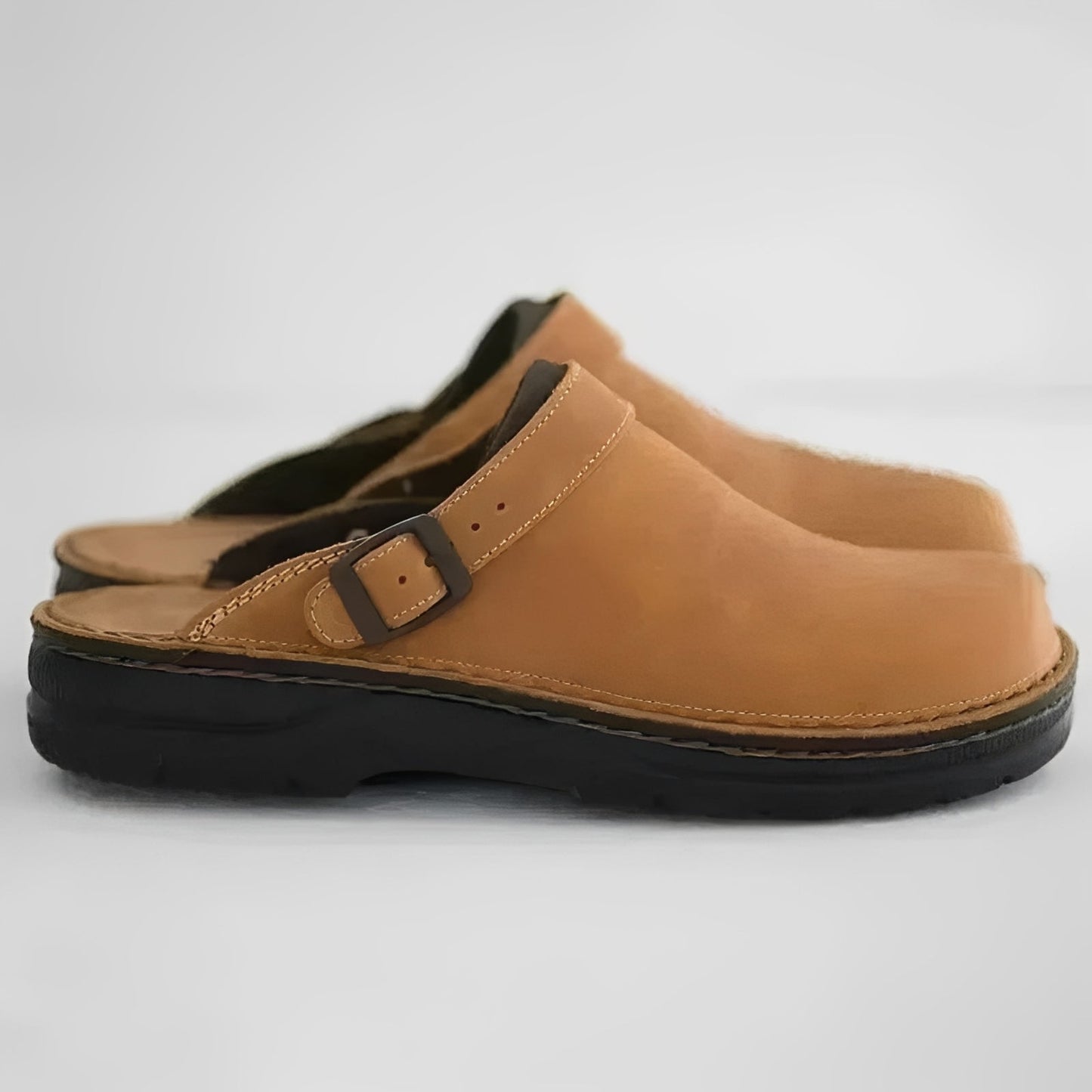Comfortable Mens Genuine Leather Slipper Shoes