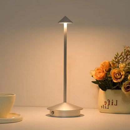 Portable LED Table Lamp with USB Rechargeable Touch Control
