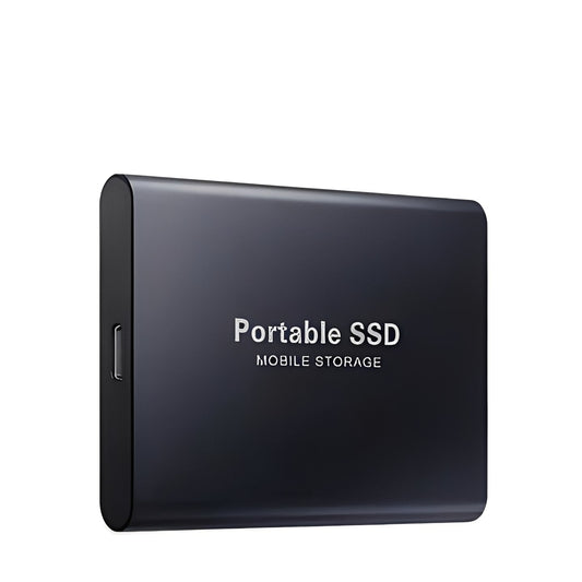Compact USB 3.1 External SSD Hard Drive with Metal Case - Ortekor