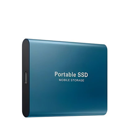 Compact USB 3.1 External SSD Hard Drive with Metal Case