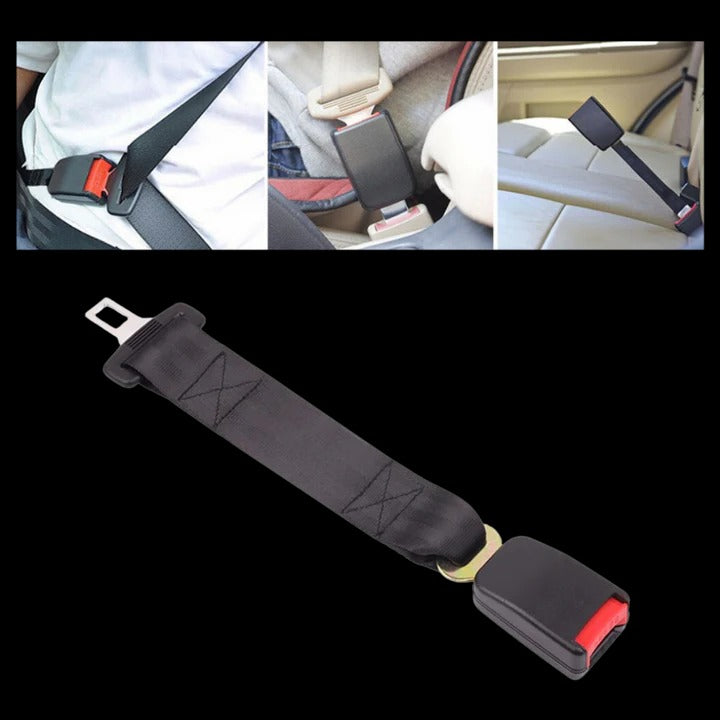 Heavy Duty Car Seatbelt Extender with Metal Clip