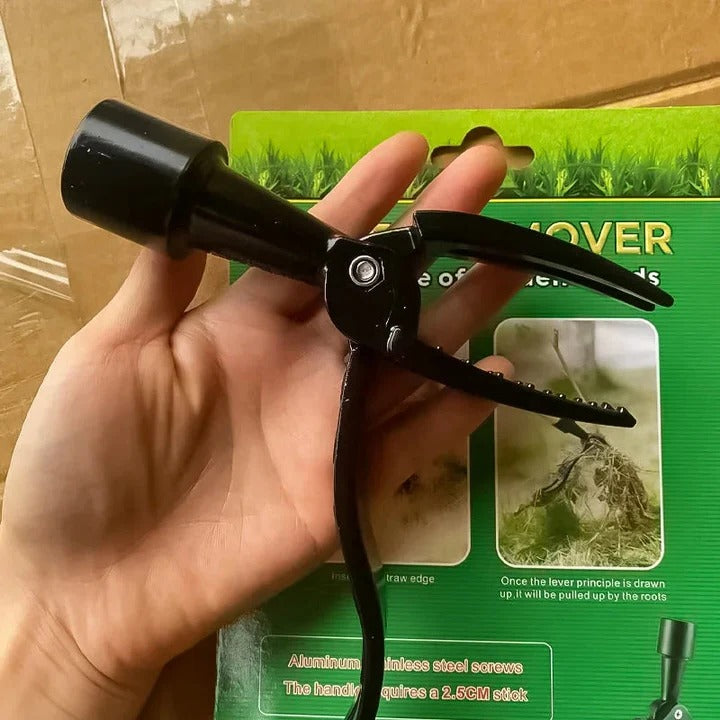 Ergonomic Garden Tool with Removable Weed Remover