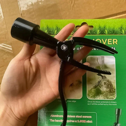Ergonomic Garden Tool with Removable Weed Remover