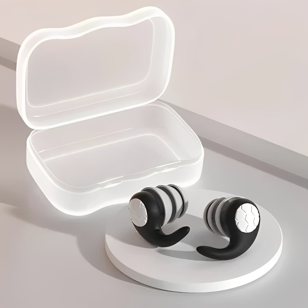 Soft Silicone Ear Plugs for Sleeping and Noise Blockage