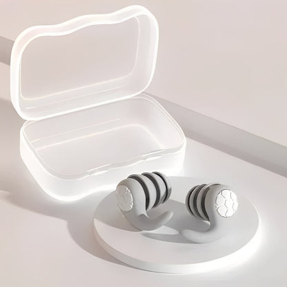 Soft Silicone Ear Plugs for Sleeping and Noise Blockage