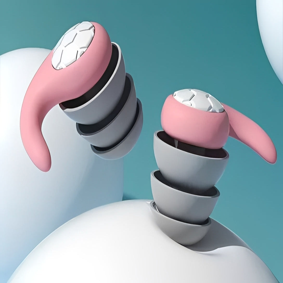 Soft Silicone Ear Plugs for Sleeping and Noise Blockage