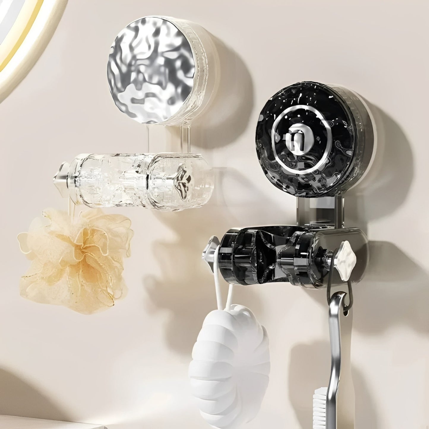 Adjustable Shower Head Holder with Strong Suction Cup
