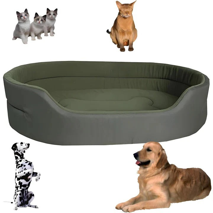 Eco Friendly Dog Bed Made with Reusable Materials