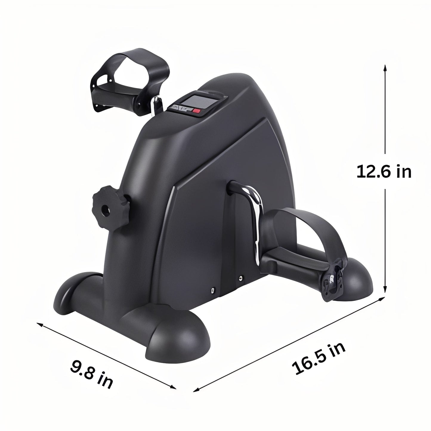 Compact Mini Pedal Exerciser with LCD Display
