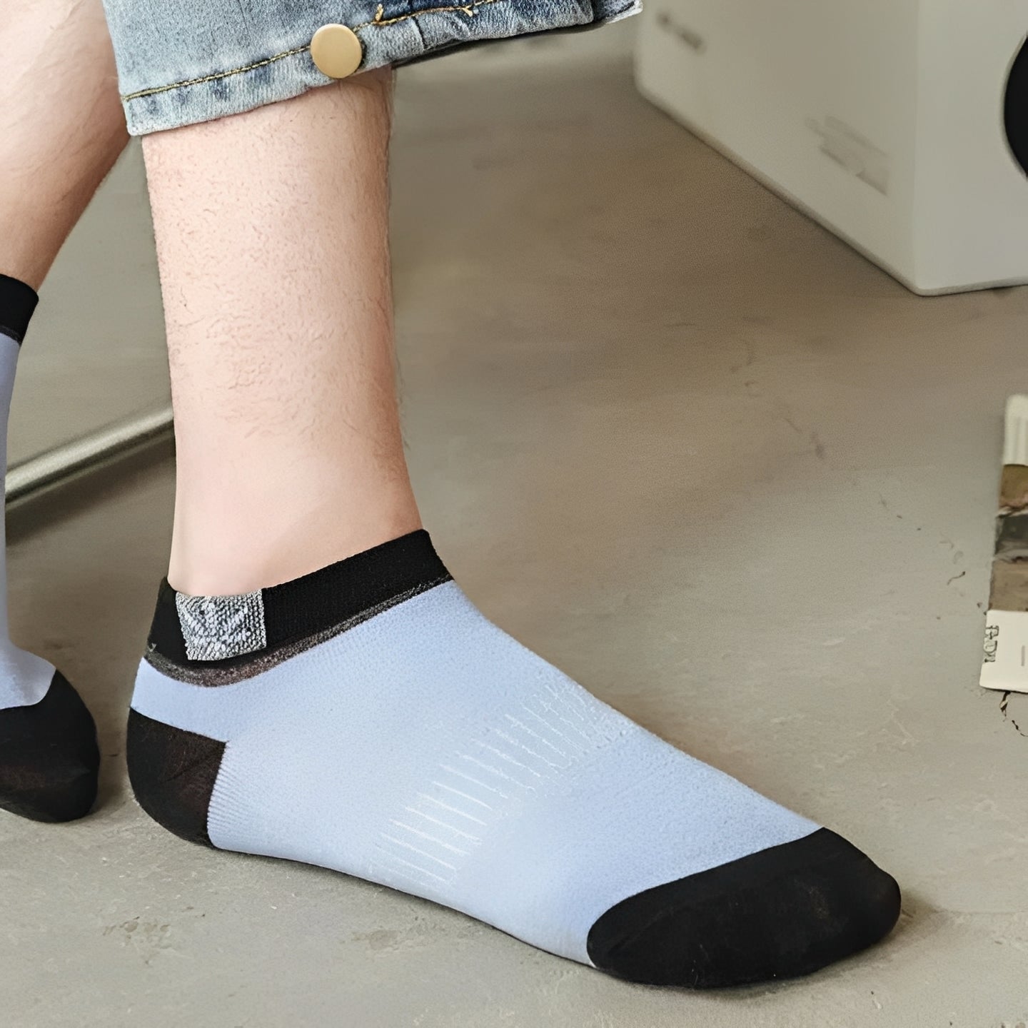 Men's Crew Socks, Multi Color, 20 Pack Set