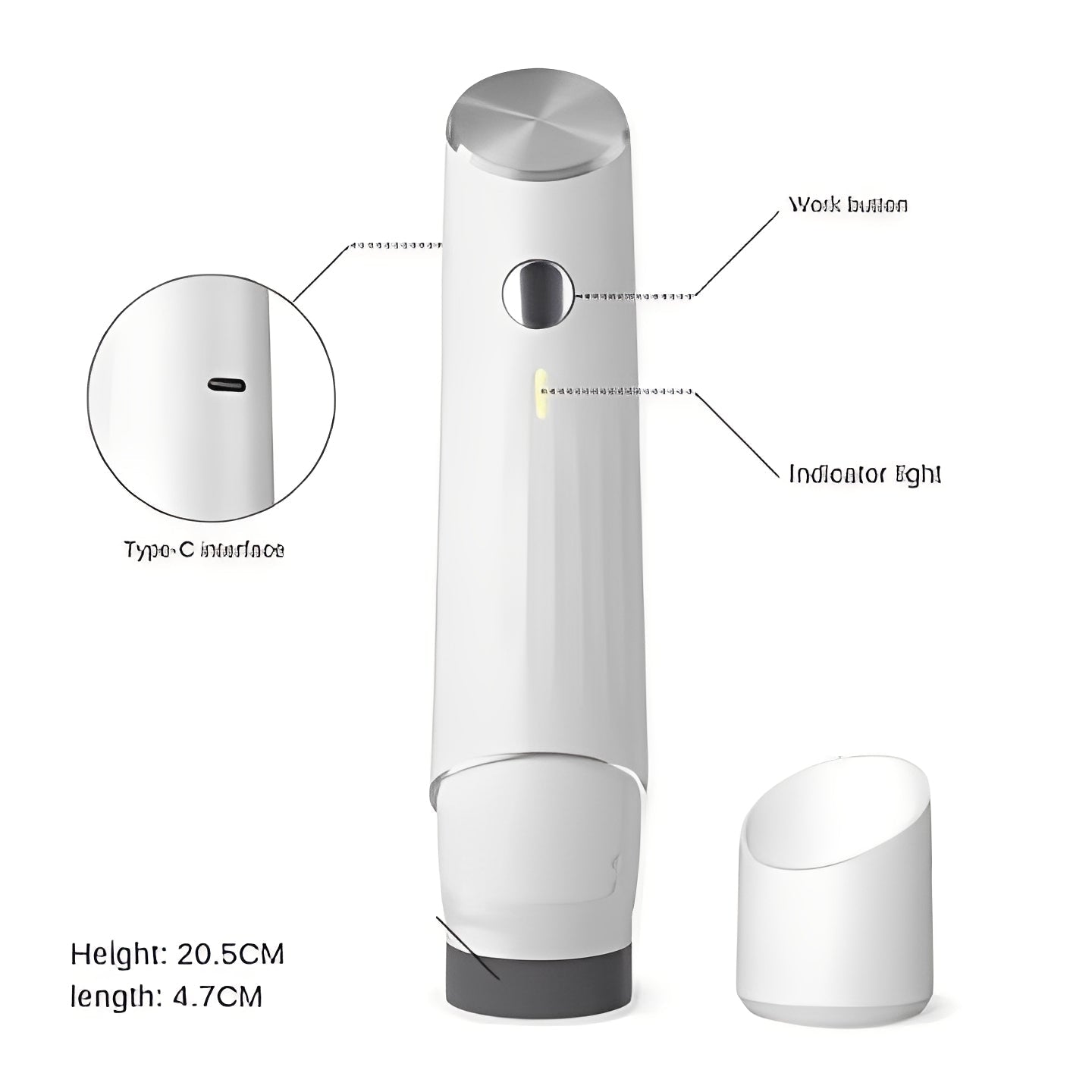 Automatic Food Saver for Airtight Storage Bags
