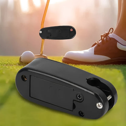 Accurate Golf Putting Laser Aid with Aligning Guide Line