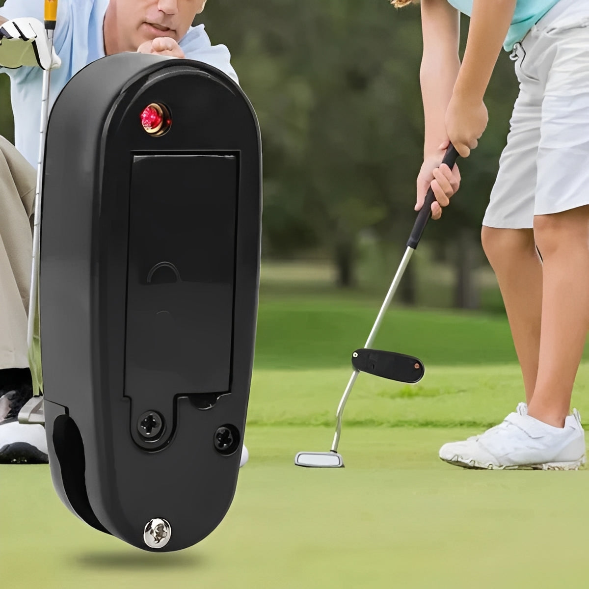 Accurate Golf Putting Laser Aid with Aligning Guide Line