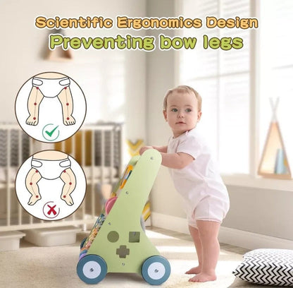 Baby Learning Walker and Play Center