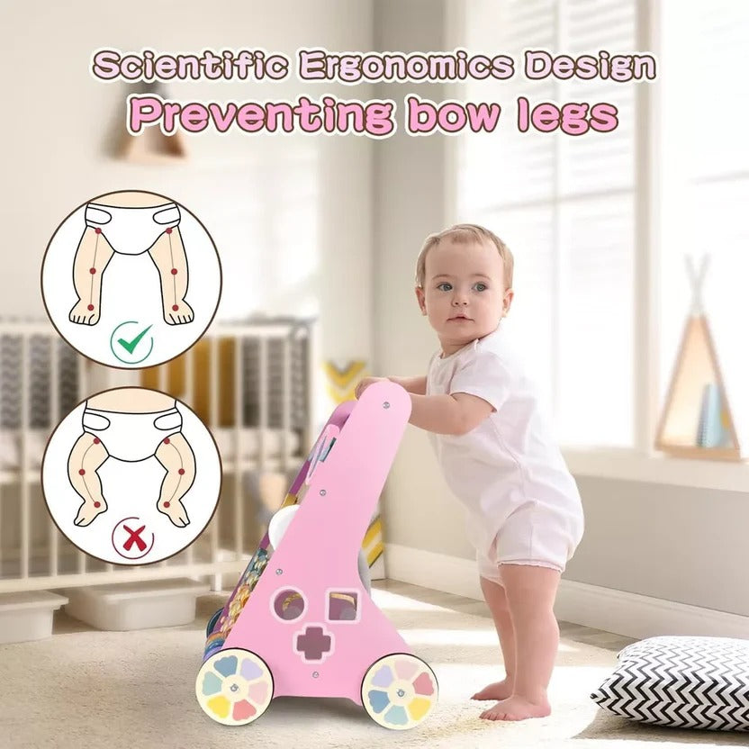 Baby Learning Walker and Play Center