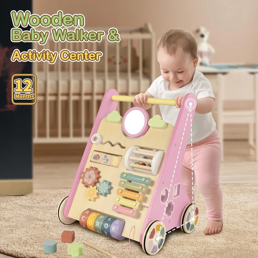 Baby Learning Walker and Play Center