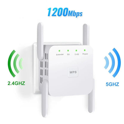 Long Range WiFi Booster and Cell Signal Amplifier