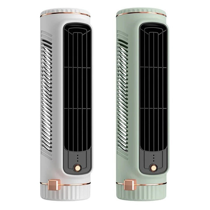 Compact Quiet Desk Fan with Rechargeable Battery