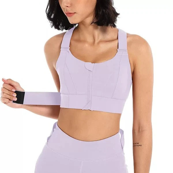 Comfortable Fitness Bra with Customizable Straps